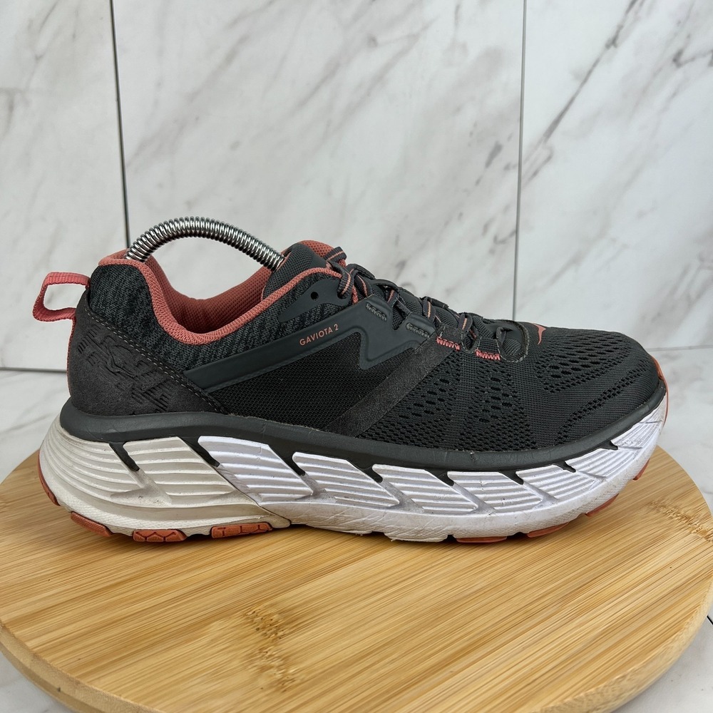 Hoka One Gaviota 2 Womens Size 10 Dark Shadow Lantana Running Shoes 1099630 DSLN